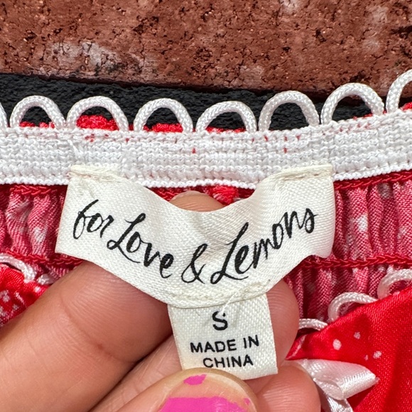 for Love & Lemons Antonia Mini Dress - Picture 9 of 14